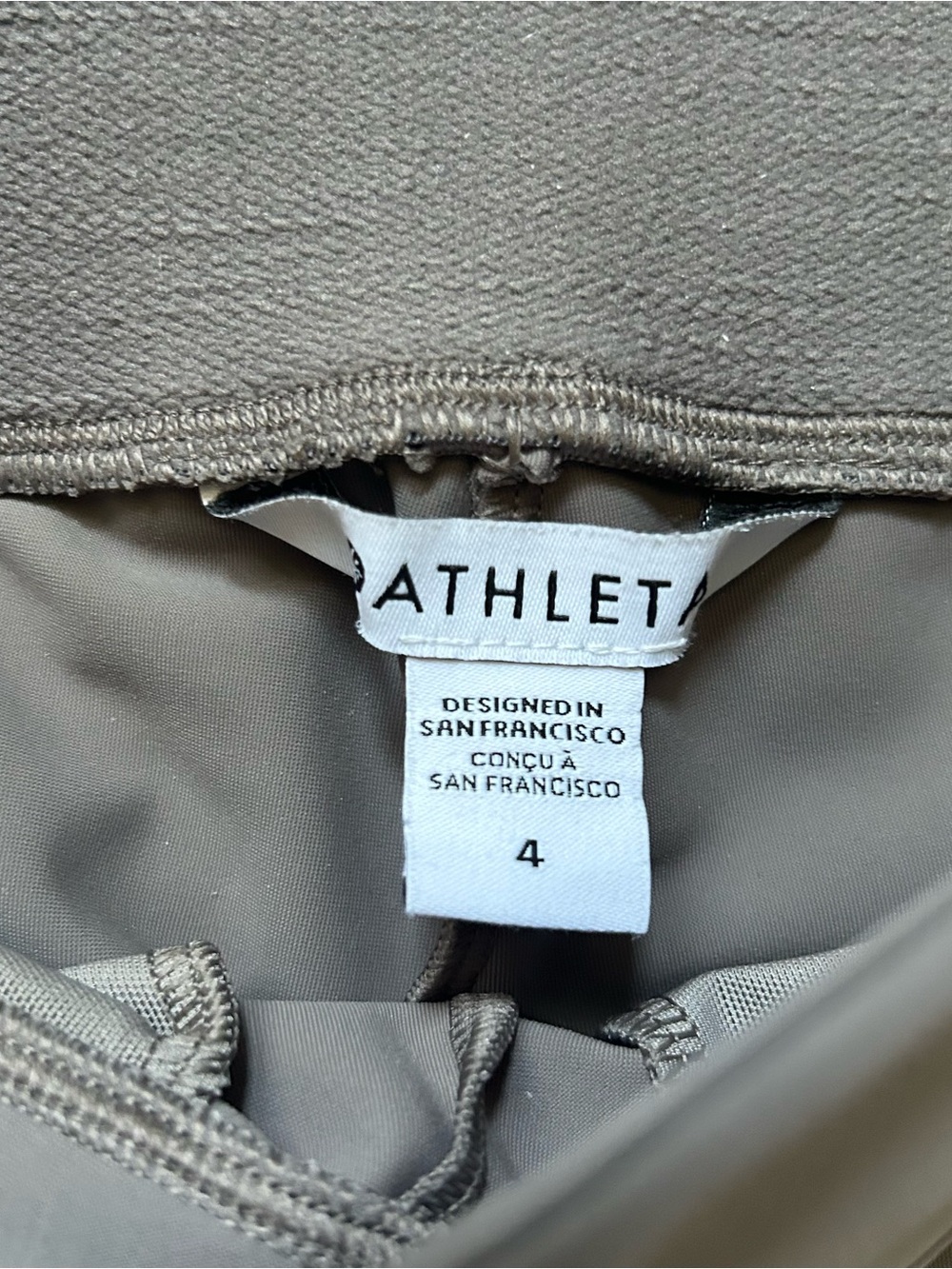 Athleta Stellar Tights in Bluff Grey - Picture 3 of 4